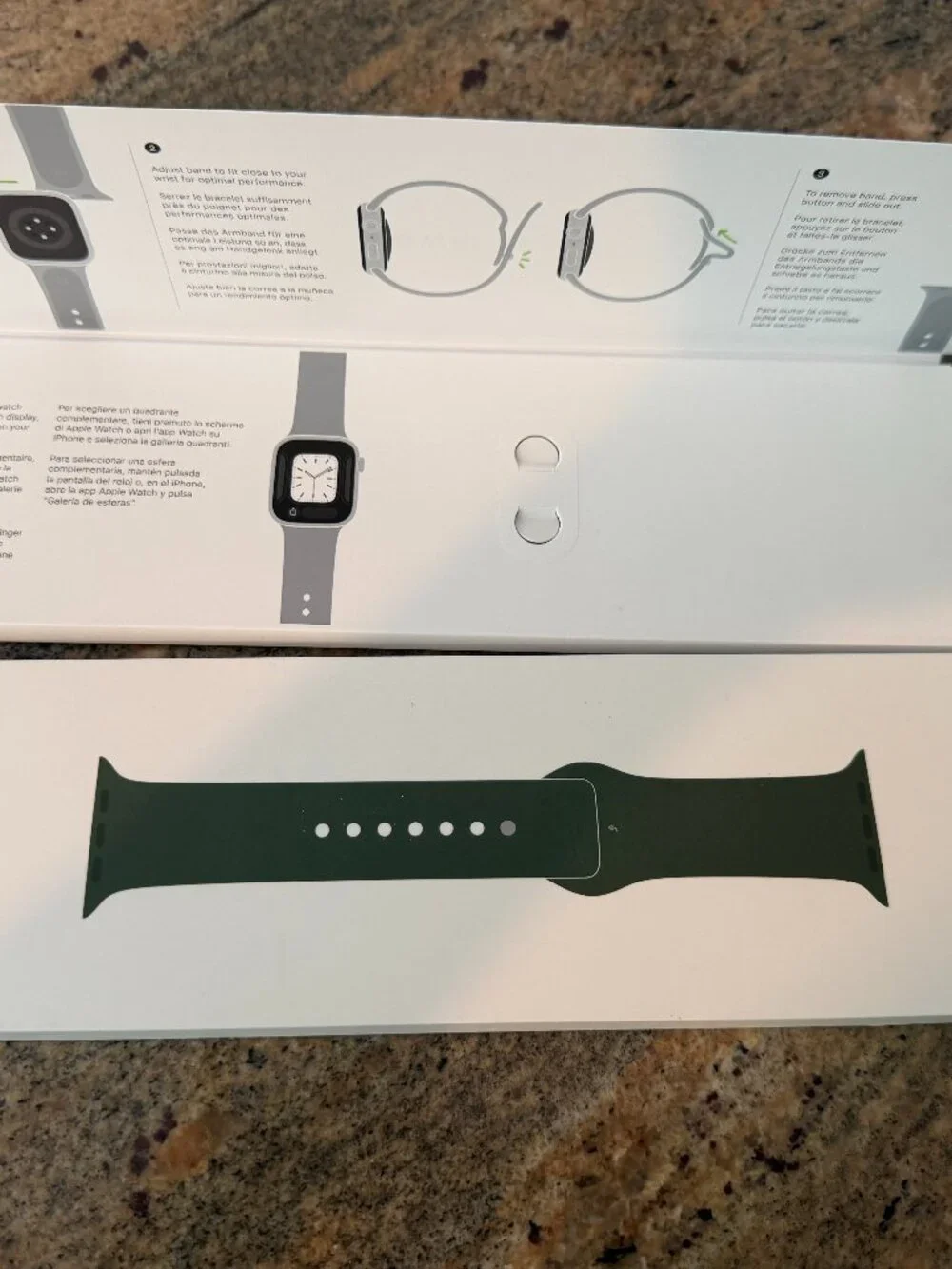 Genuine Apple Watch Sport Band Strap 41mm Clover Green